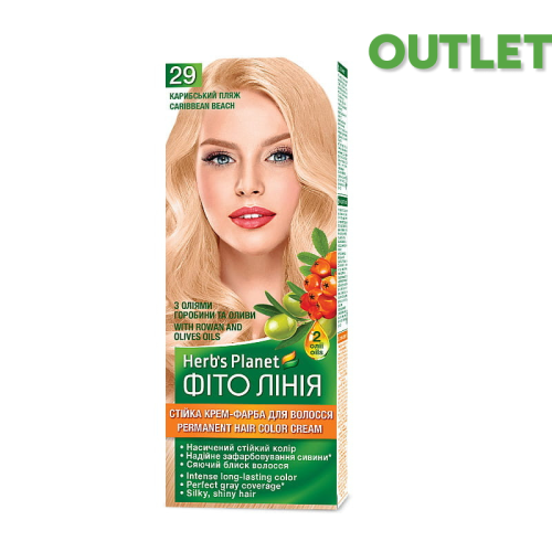 Kremowa farba do włosów Nr 29 Karaibska Plaża