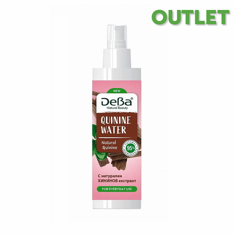 Woda do włosów z naturalnym ekstraktem z drzewa chinowego - DeBa 150 ml
