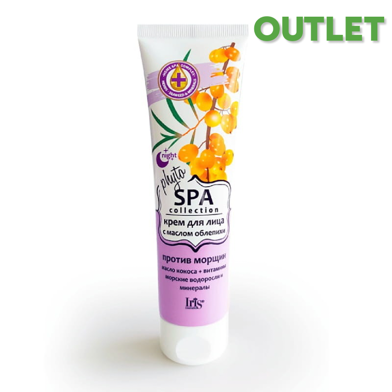 Krem do twarzy z olejem rokitnikowym na noc przeciw zmarszczkom PHYTO SPA - Iris 100ml