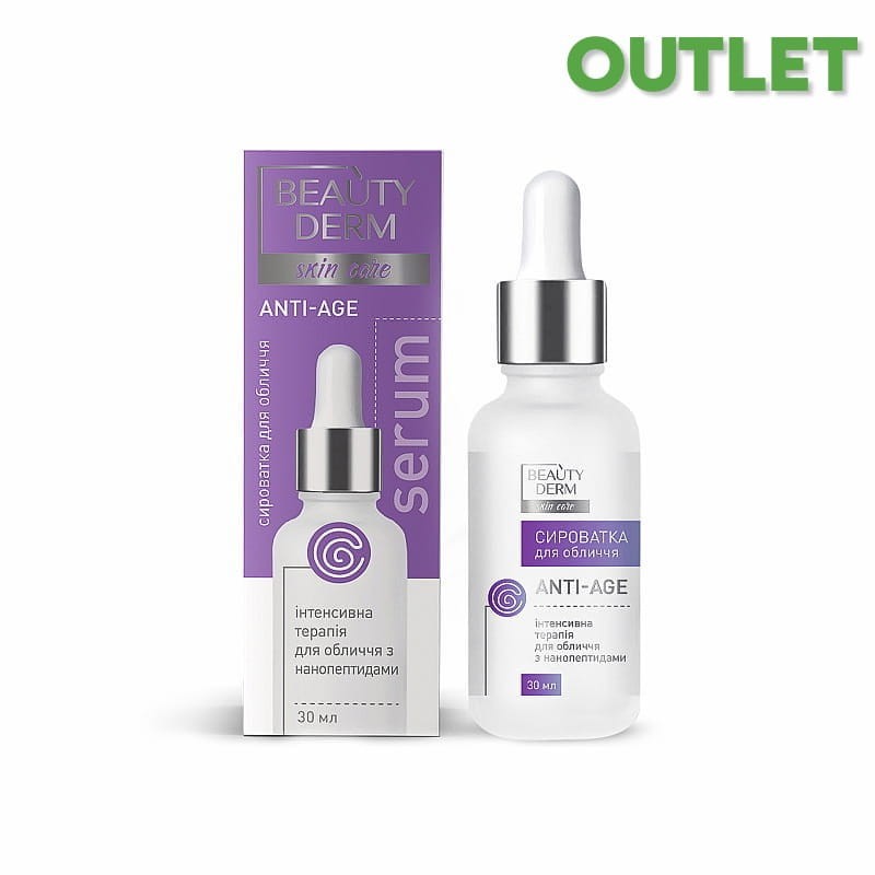 Serum do twarzy Anti-age z nanopeptydami - Beauty Derm 30 ml
