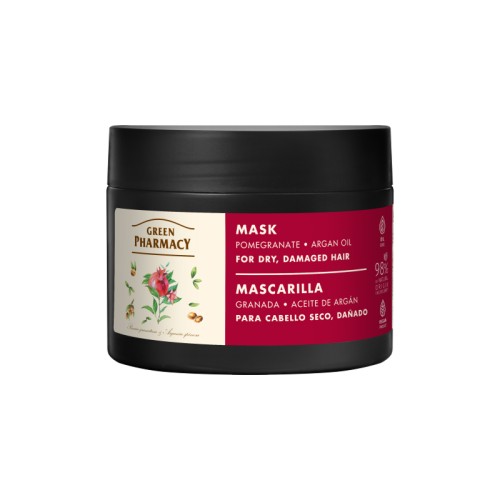 Green Pharmacy Maska do wlosow suchych Granat Argan 300ml.jpg