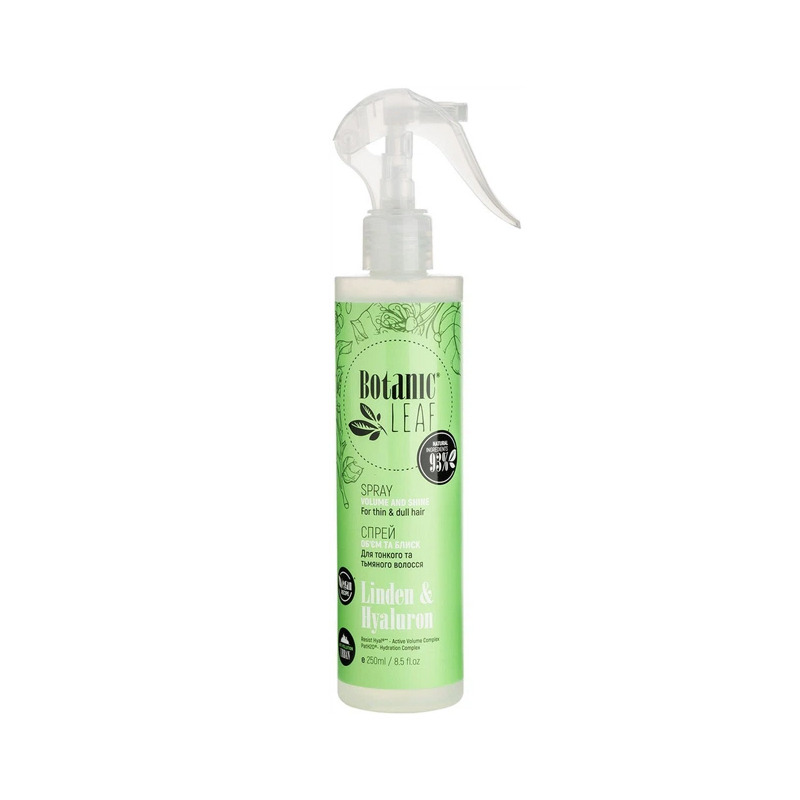 Botanic Leaf Spray do włosów Objętość i blask 250ml.jpg