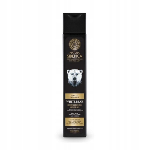 Natura Siberica Orzeźwiający żel pod prysznic White Bear 250ml.jpg