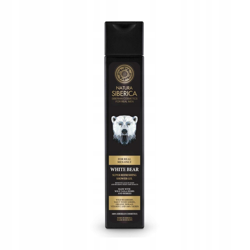 Natura Siberica Orzeźwiający żel pod prysznic White Bear 250ml.jpg