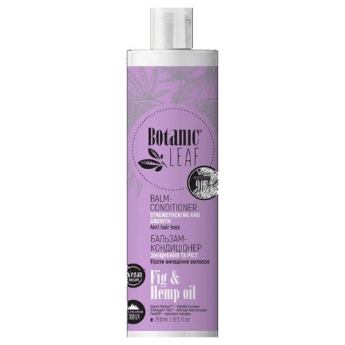Botanic Leaf Balsam-Odżywka do włosów wypadających Figa Olej konopny 250ml.jpg