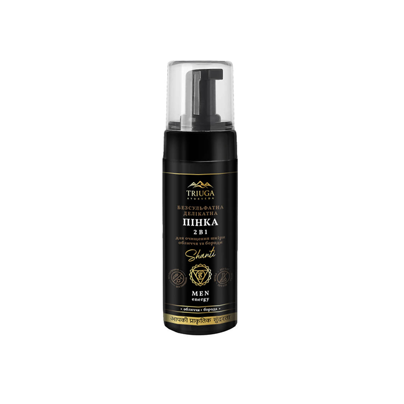 Pianka do twarzy i brody dla mężczyzn Shanti for Men 175ml.jpg