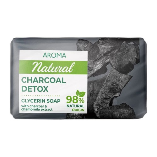 Aroma Natural Mydło glicerynowe z węglem i rumiankiem 100g.jpg