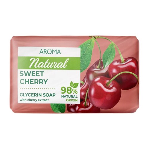 Aroma Natural Mydło glicerynowe z wiśnią 100g.jpg