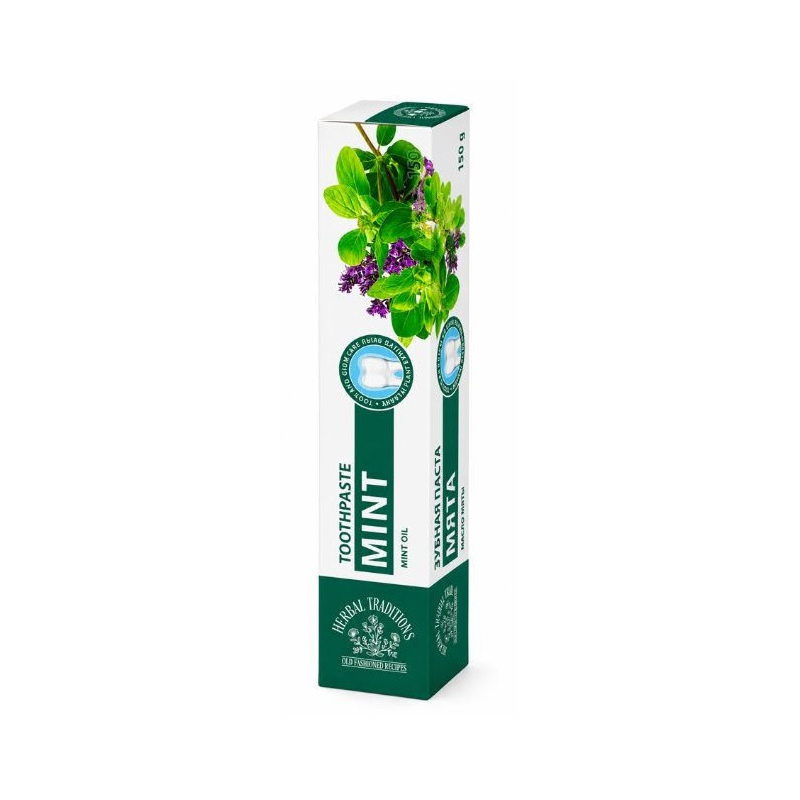 Herbal Traditions Pasta do zębów Mięta 150g.jpg