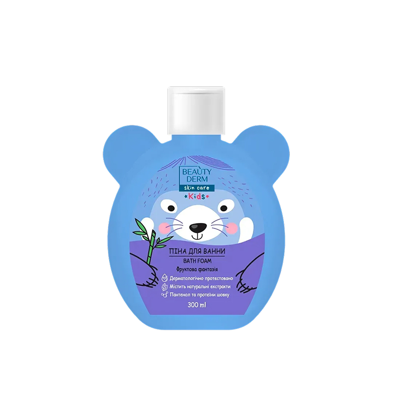 Beauty Derm Kids Piana do kąpieli o zapachu gumy balonowej 300ml.jpg