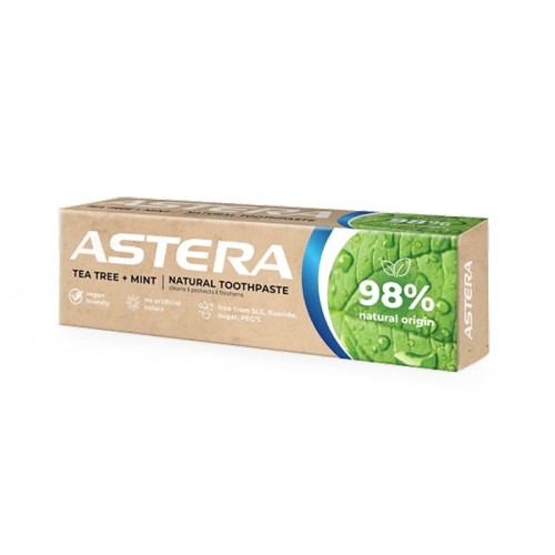 Astera Naturalna pasta do zębów bez SLS i fluoru Drzewo herbaciane i Mięta 75ml.jpg