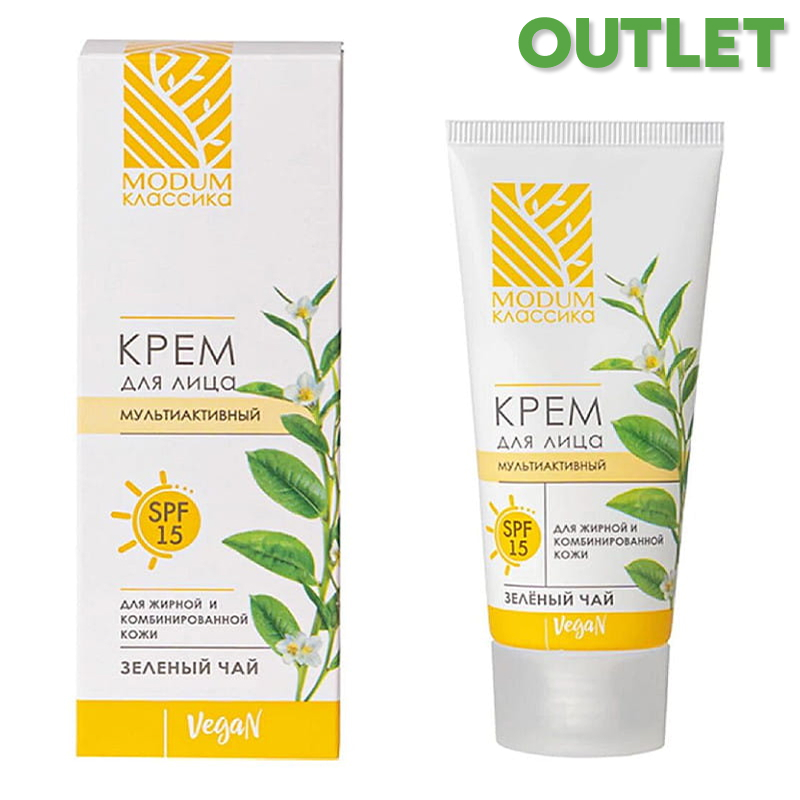 OUTLET Modum Krem do twarzy Zielona herbata SPF 15 50g.png